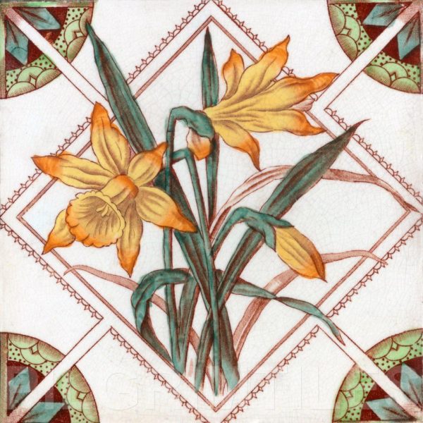 Aesthetic Movement tile 9