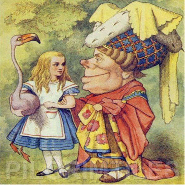 Alice In Wonderland Tile ref 24