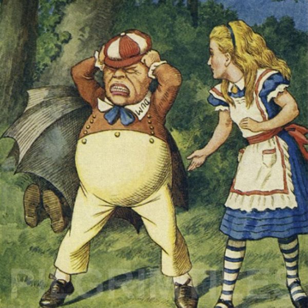 Alice In Wonderland Tile ref 33