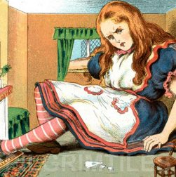Alice In Wonderland Tile ref 36