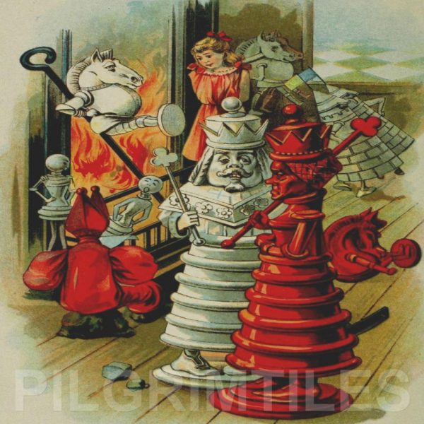 Alice In Wonderland Tile ref 40