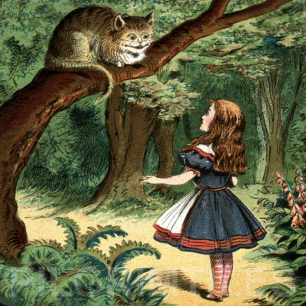 Alice In Wonderland Tile ref 48