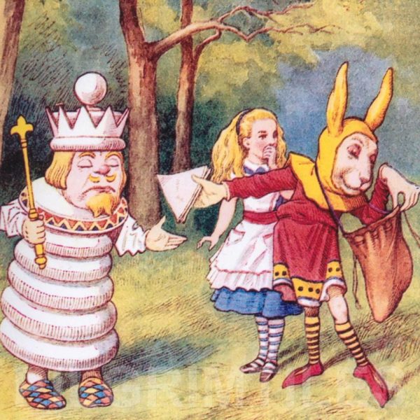 Alice In Wonderland Tile ref 9