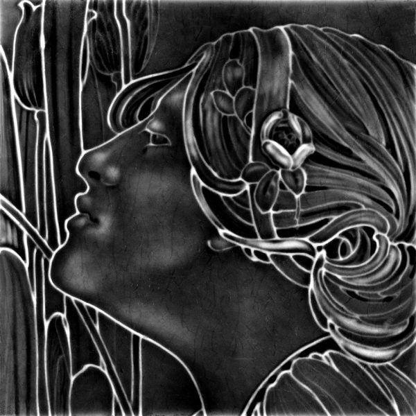Art Nouveau Tile ref 114