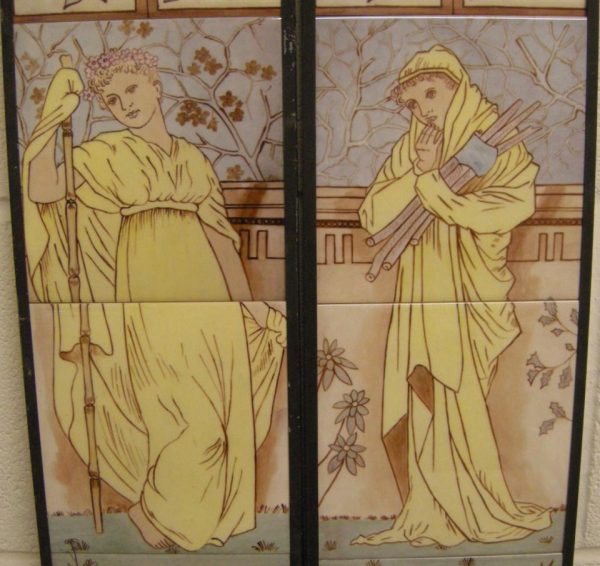 Arts & Crafts  10 Tile Set ref figures - Image 3
