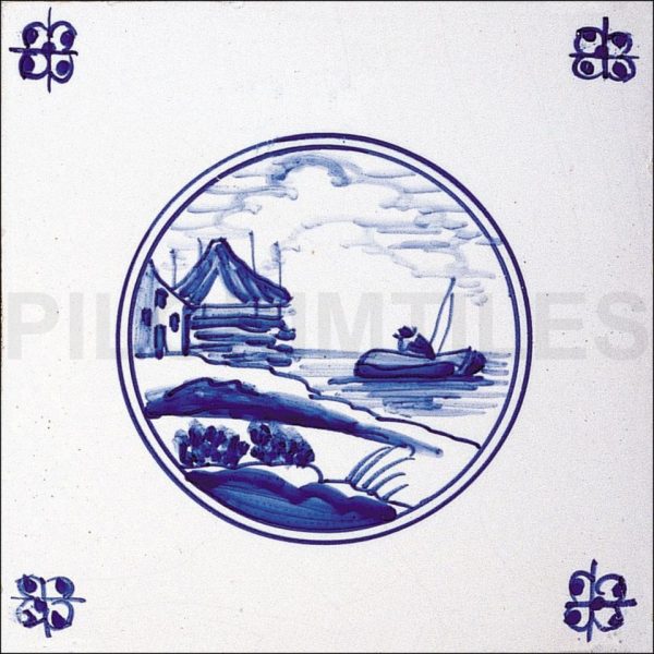Delft Style Tile ref 2