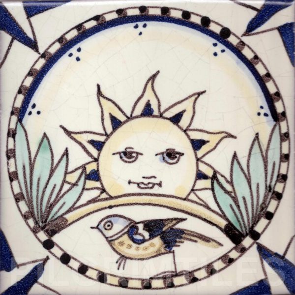Arts and Crafts Style tile Cosmos 2