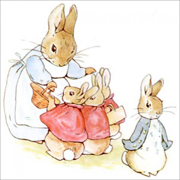 Peter Rabbit Tile 09