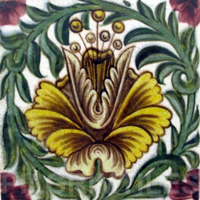 William De Morgan Pineapple