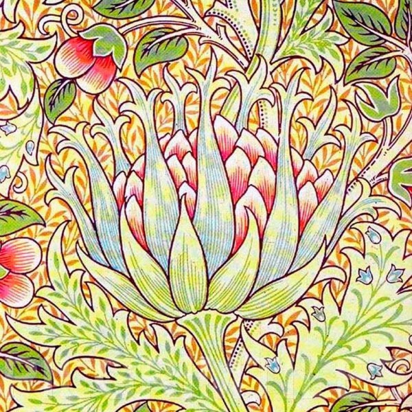 William Morris Artichoke ceramic or porcelain tiles