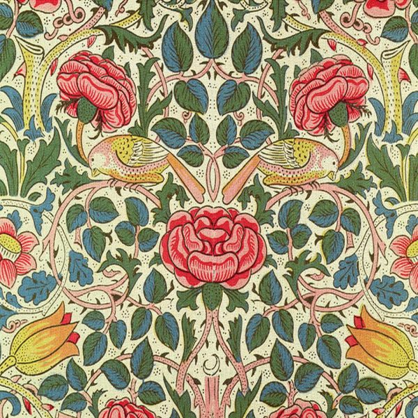 William Morris Bird and Rose ceramic or porcelain tiles ref 1
