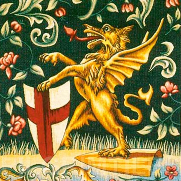 William Morris Griffen ceramic or porcelain tiles