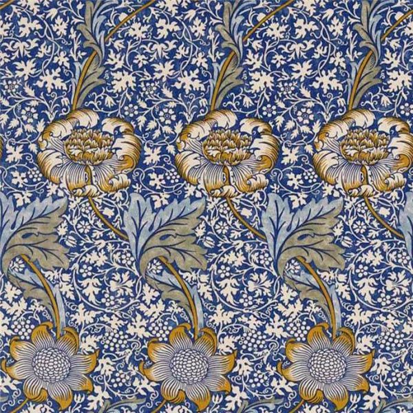William Morris Kennett blue  ceramic or porcelain tiles