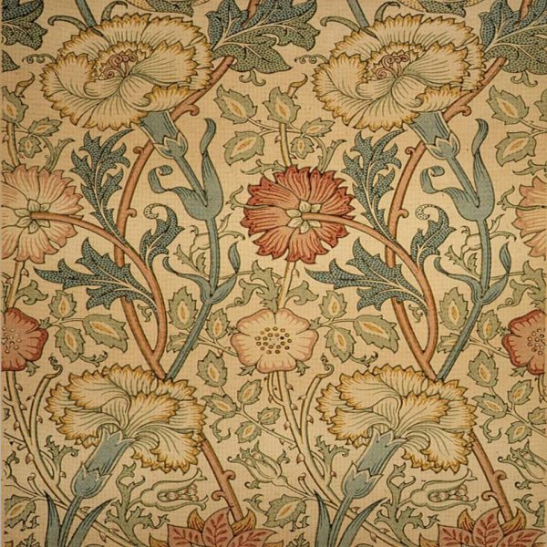 William Morris Pink and Rose ceramic or porcelain tiles