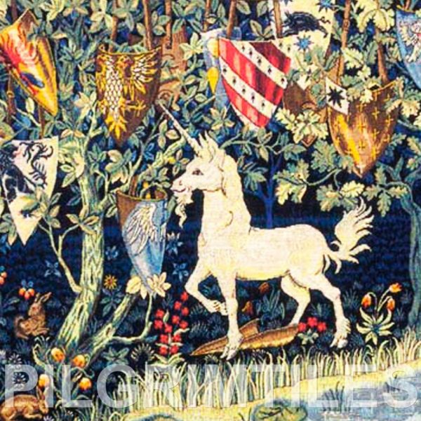 William Morris Unicorn ceramic or porcelain tiles