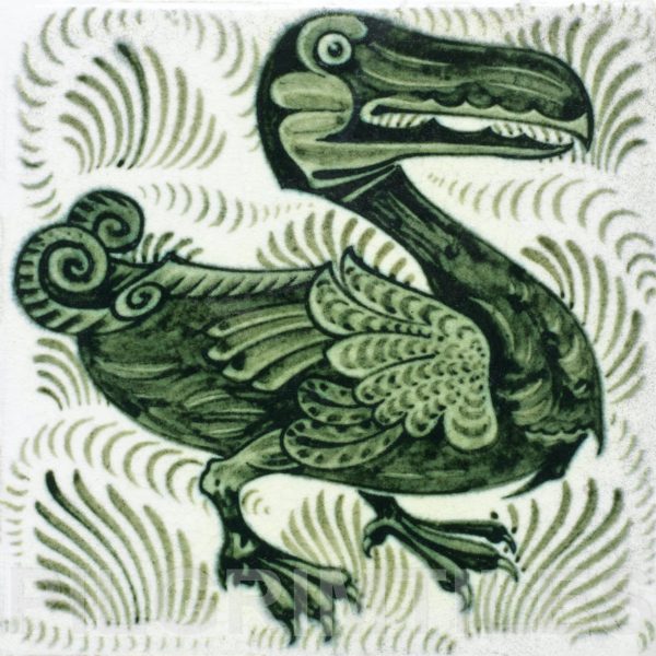 William De Morgan Dodo Tile