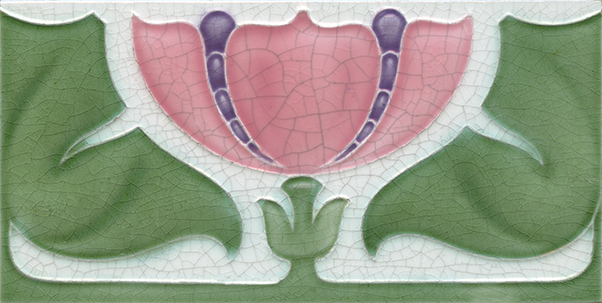Art Nouveau Border Tile ref 1