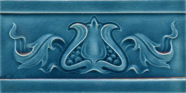 Art Nouveau Border Tile ref 5