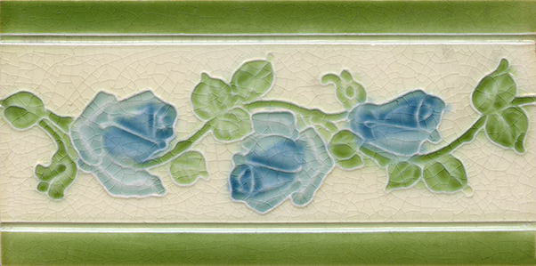 Art Nouveau Border Tile ref 7