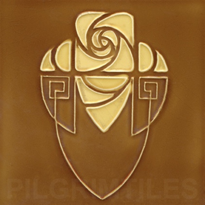 Mackintosh Rose Style tile ref 22