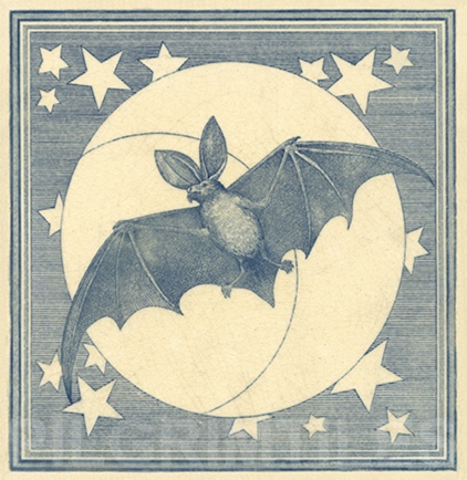 Aesthetic Movement Maw and Co. Bat tile